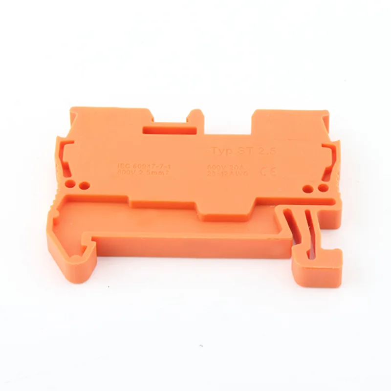 Bloc terminal pentru șină DIN cu arc ST 2.5