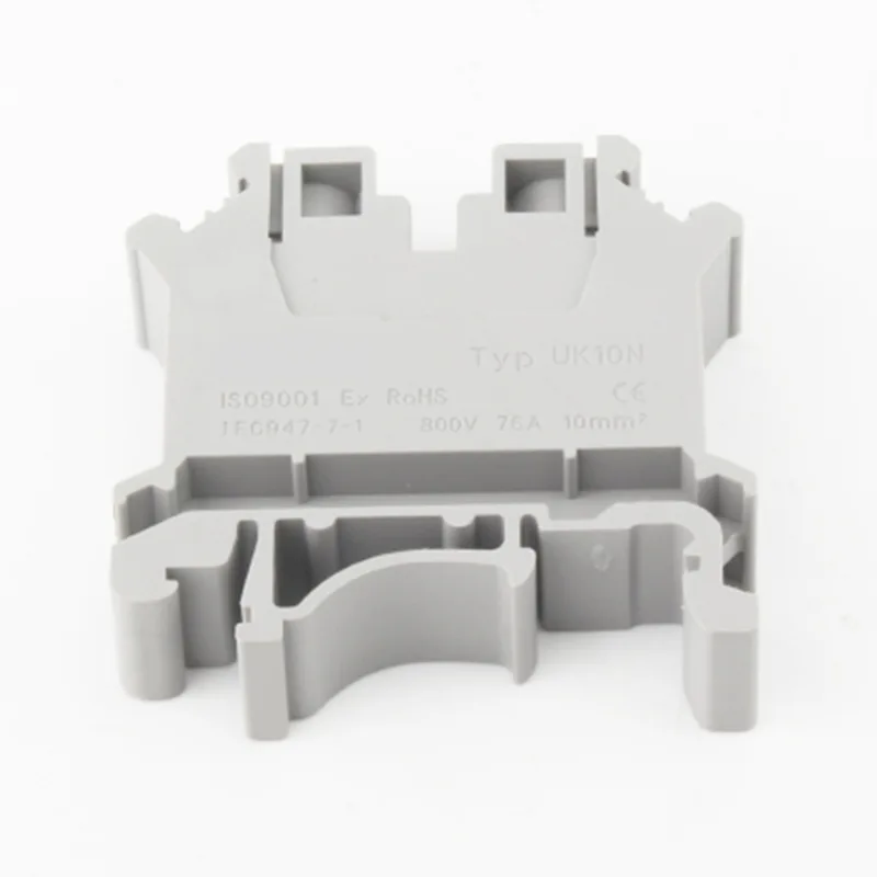 Bloc terminal pentru șină DIN UK 10N